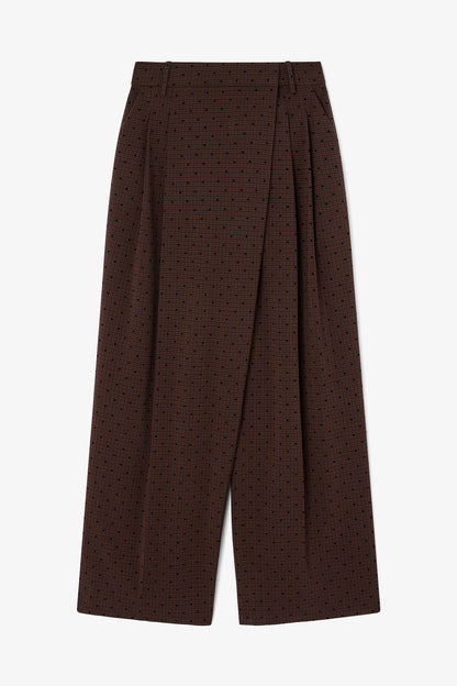 Flock Check Cross-over Pants