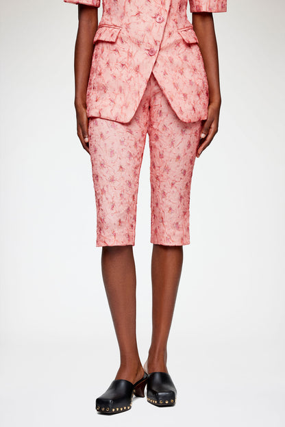 Capri Pants in Shibori Organza