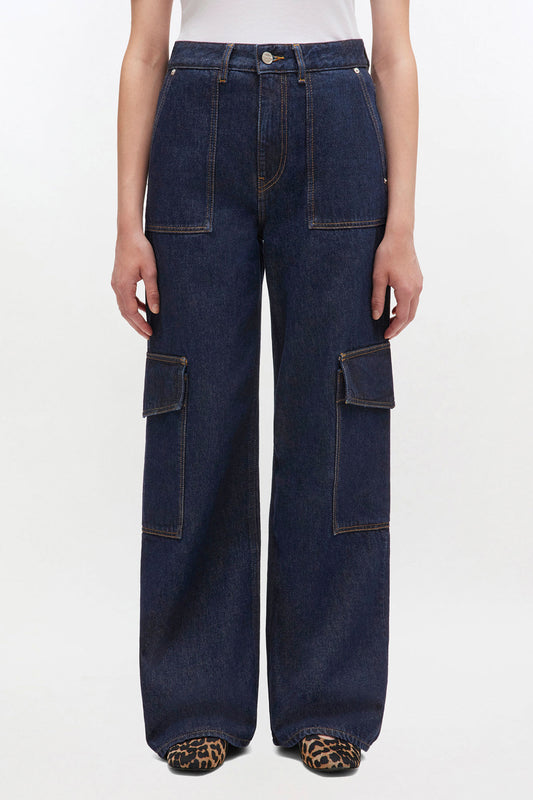 Angi Jeans in Dark Rinse Denim