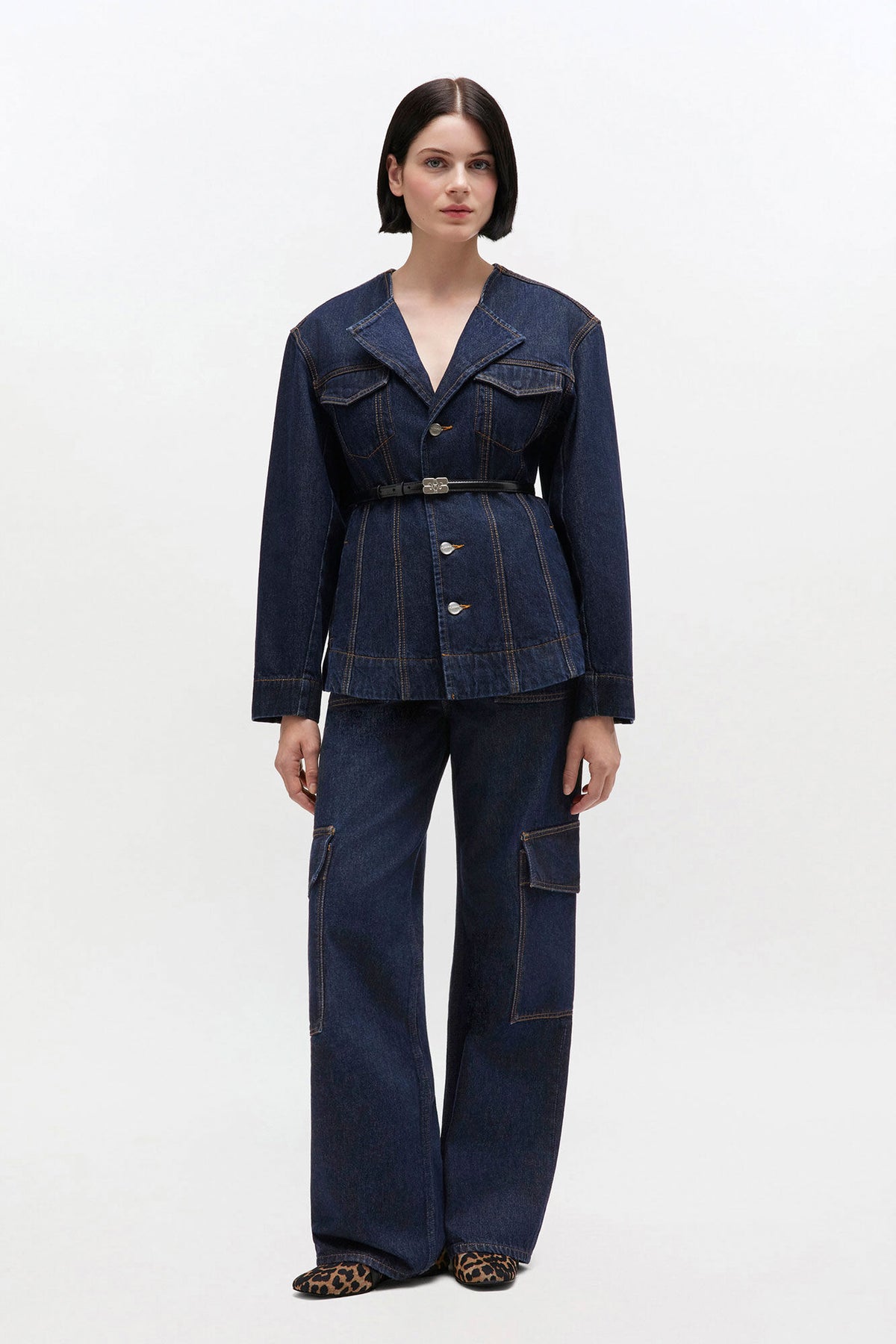 Angi Jeans in Dark Rinse Denim