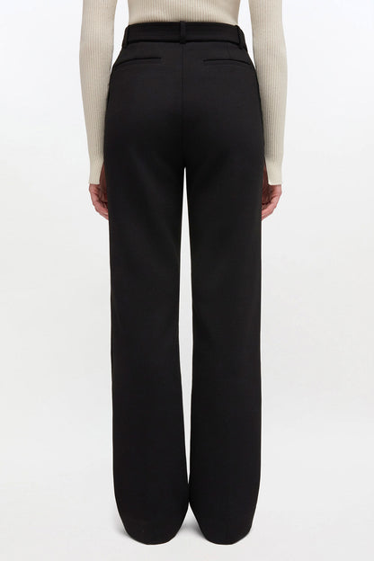 Black Belted Pants