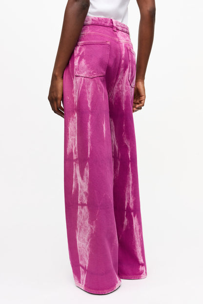 Purple Overdyed Marri Jeans