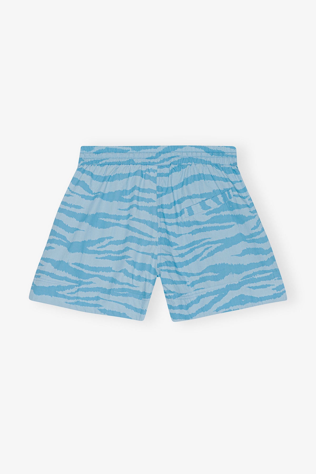 Printed Cotton Elasticated Shorts