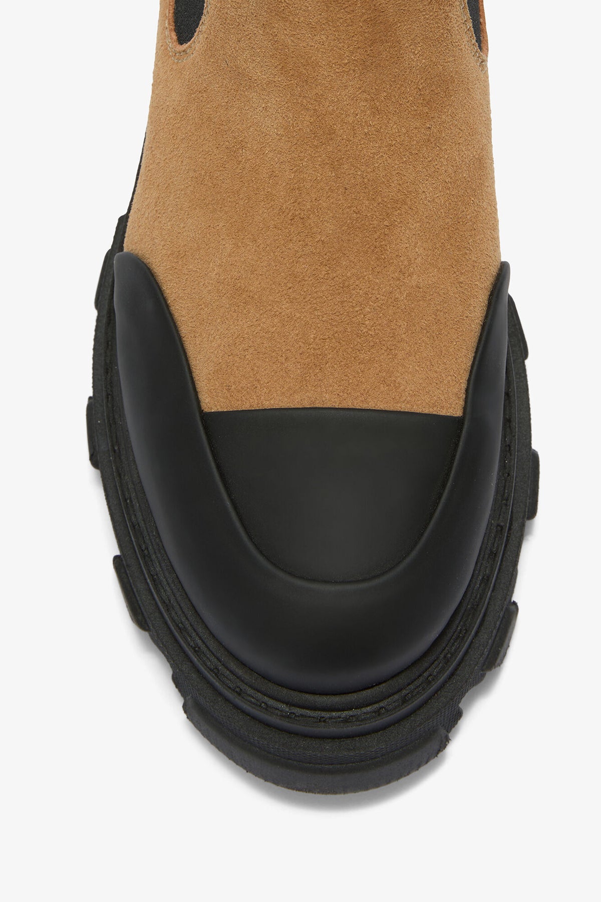 Low Chelsea Boots in Suede Brown