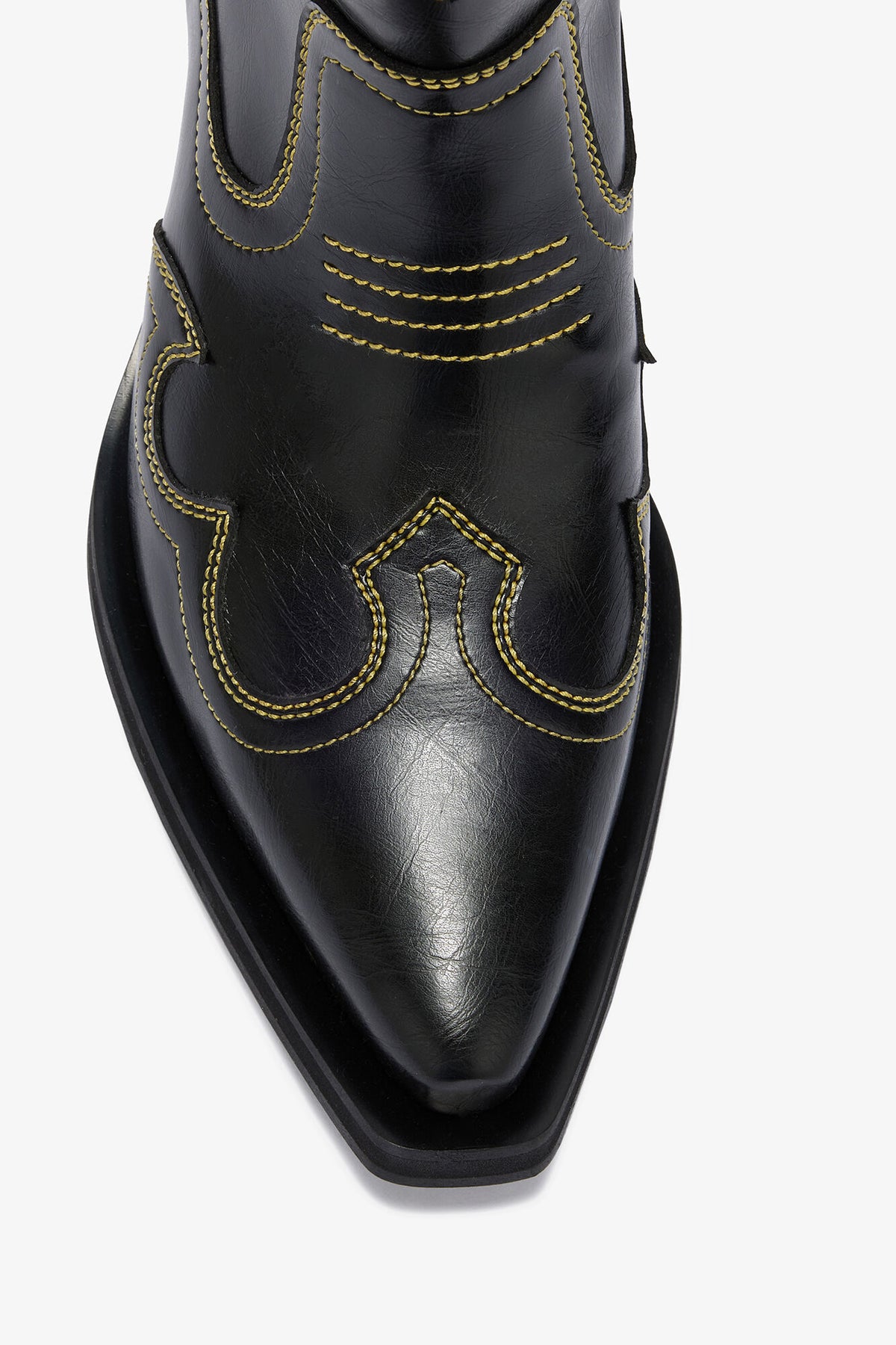 Low Shaft Embroidered Western Boots