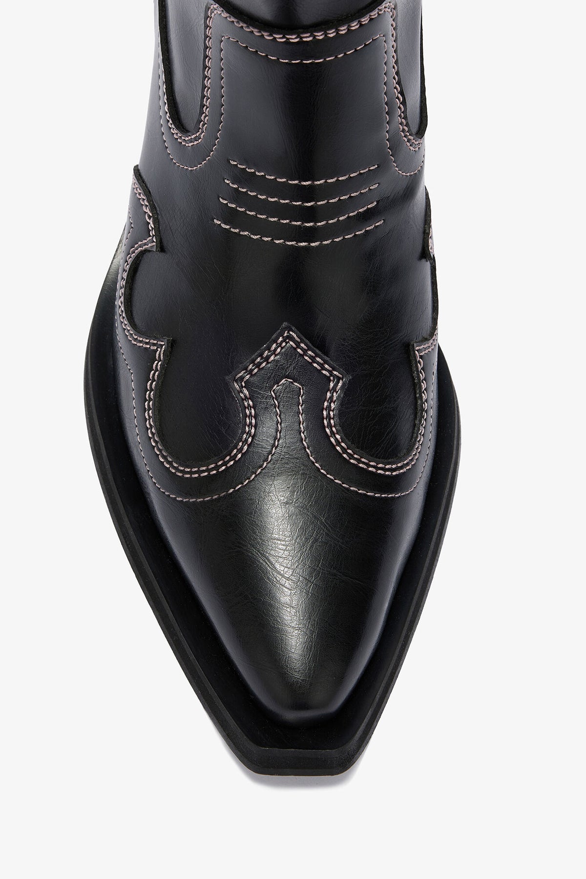 Low Shaft Embroidered Western Boots