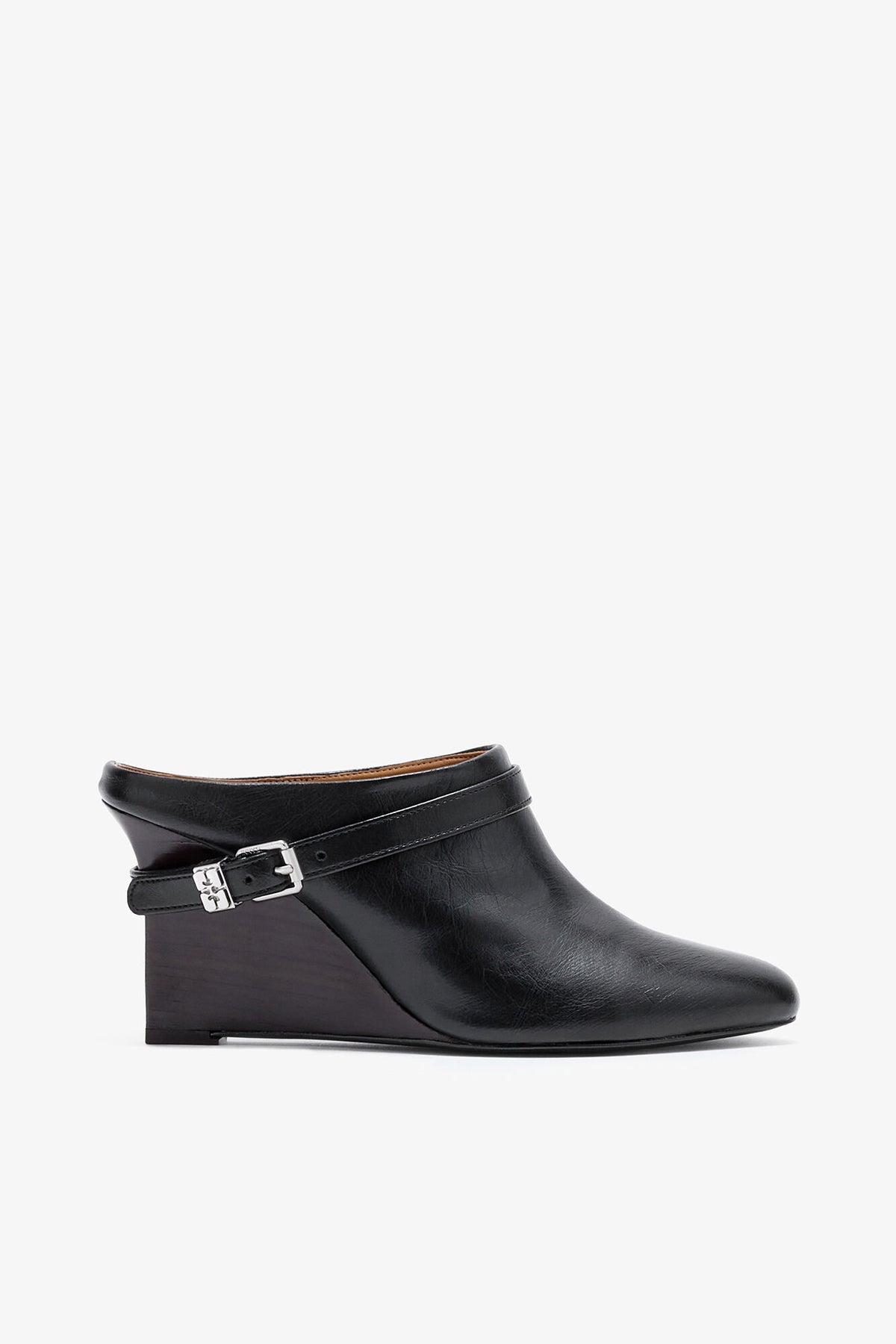 Kat Slim Mule in Black