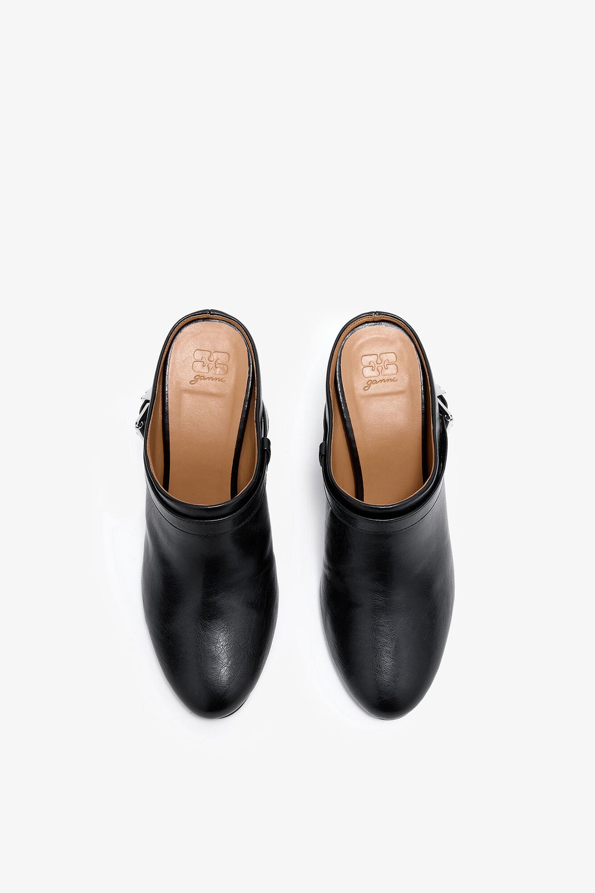 Kat Slim Mule in Black