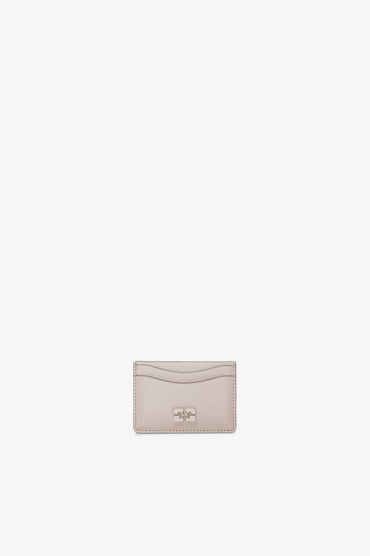 Oyster Gray Bou Card Holder in Grey