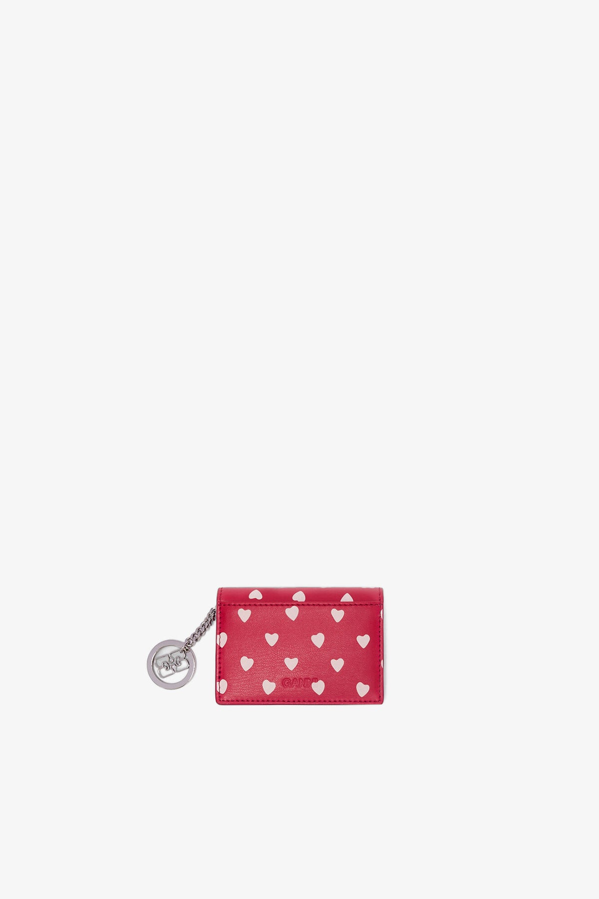 Barbados Cherry Bou Card Holder With Flap with Dots