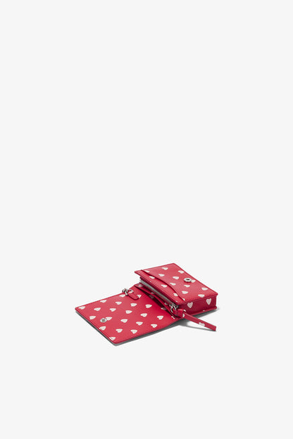 Barbados Cherry Bou Card Holder With Flap with Dots