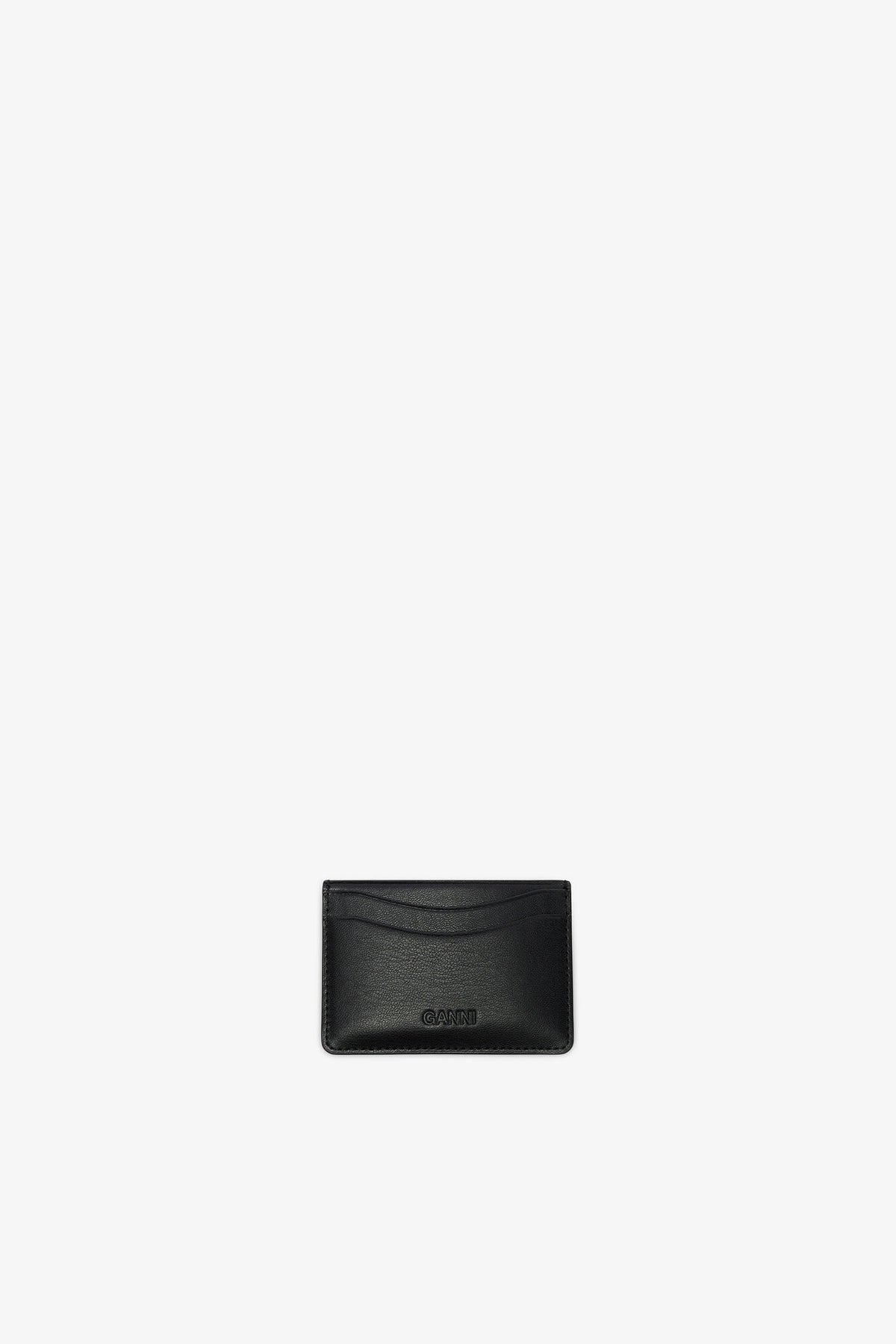 Black Bou Card Holder with Poodle