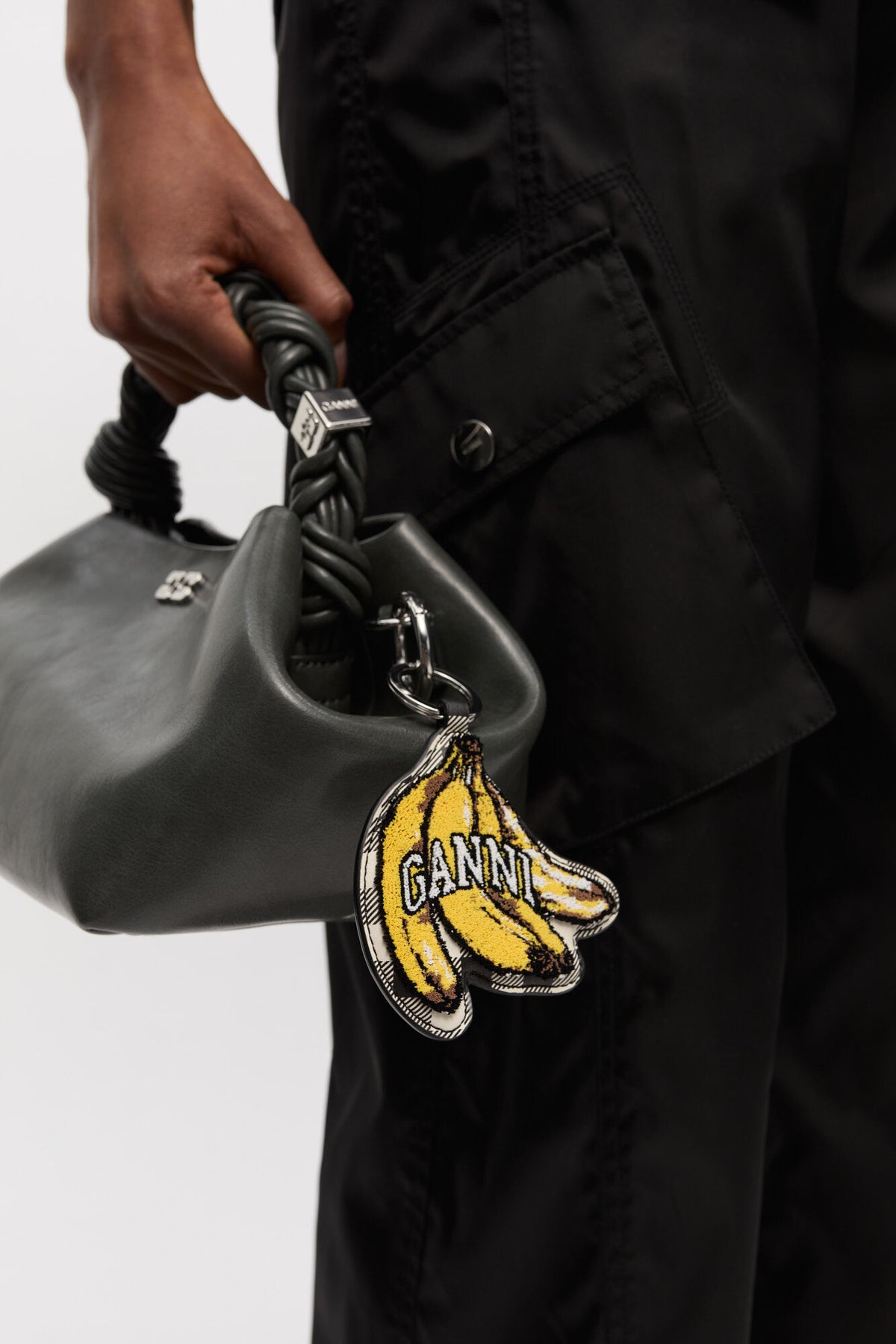 Black Banana Keyring