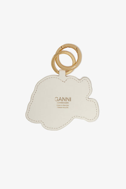 Tobacco Brown Brown Puppy Keyring