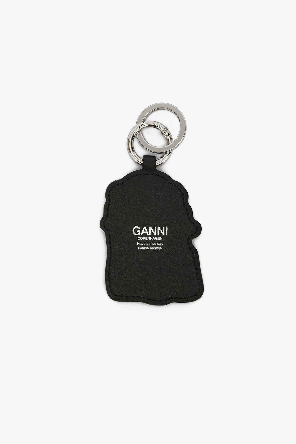 Black Joy Dog Bow Keyring