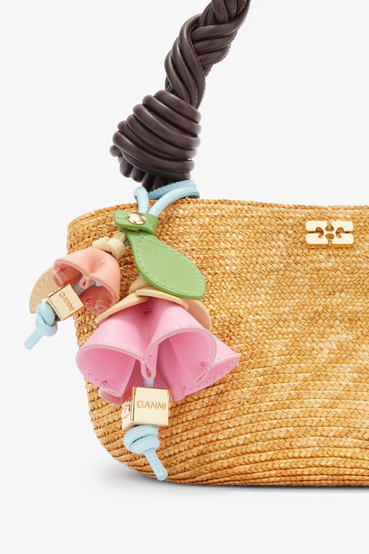 Pink Drink Flower Charm