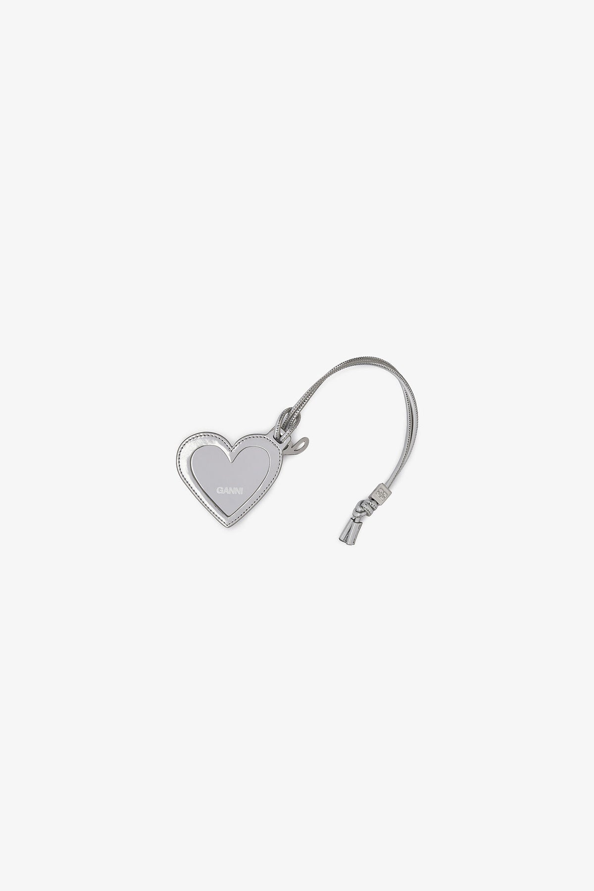 Silver Silver Bou Heart Mirror