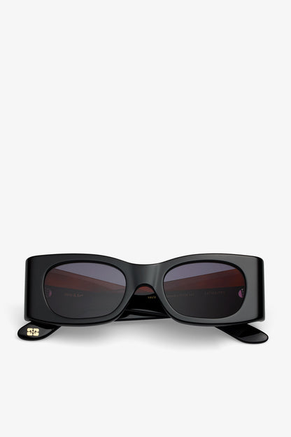Black GANNI x Ace & Tate Black Kayla Sunglasses