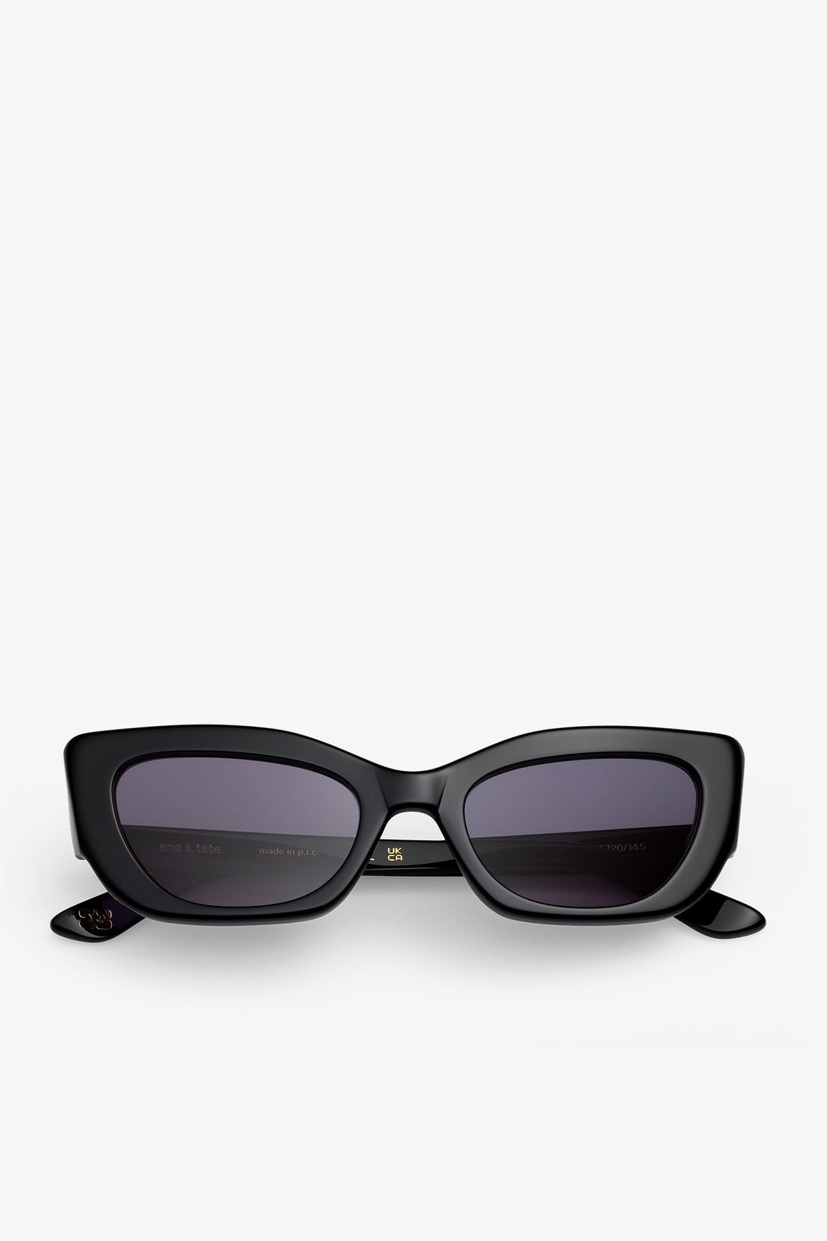 Black GANNI x Ace & Tate Black Sadie Sunglasses