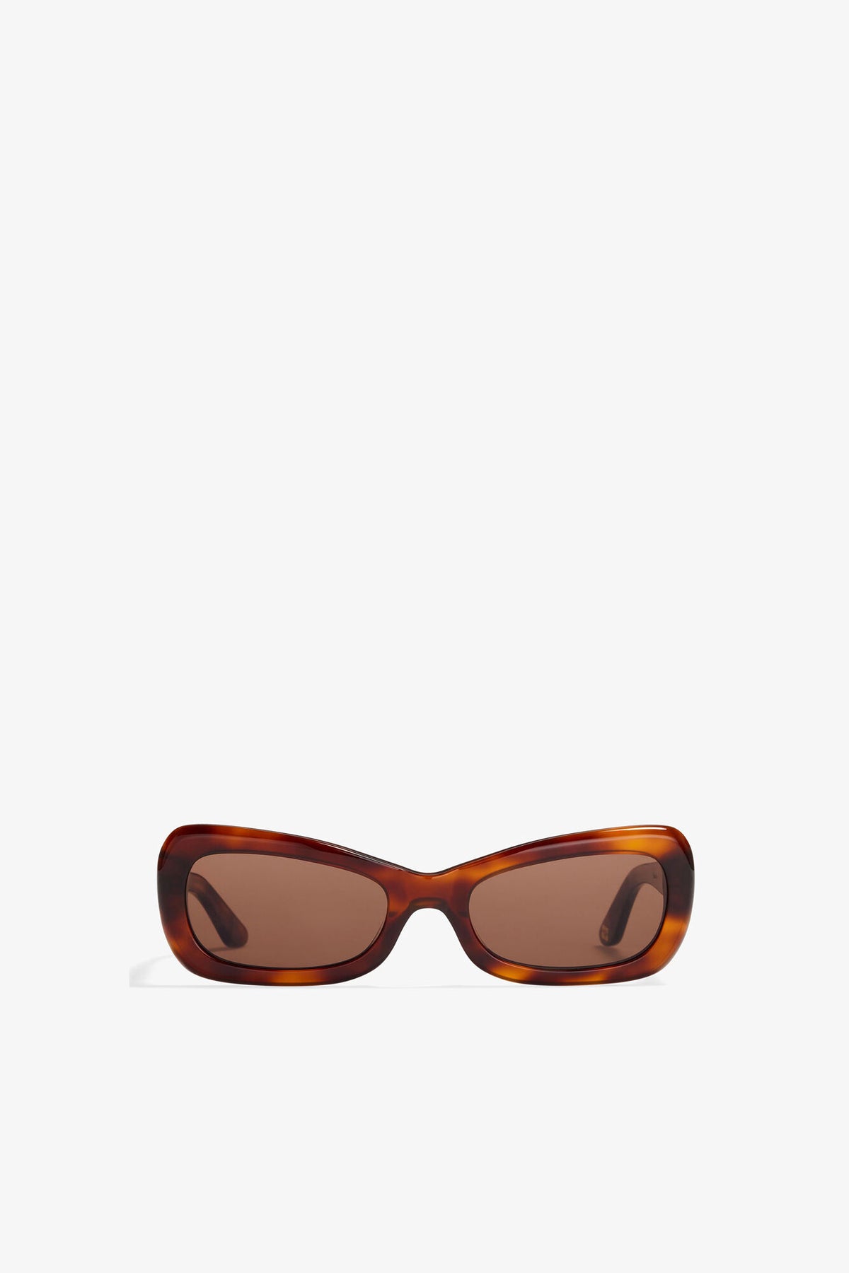 Tiger's Eye GANNI x Ace & Tate Brooke Sunglasses