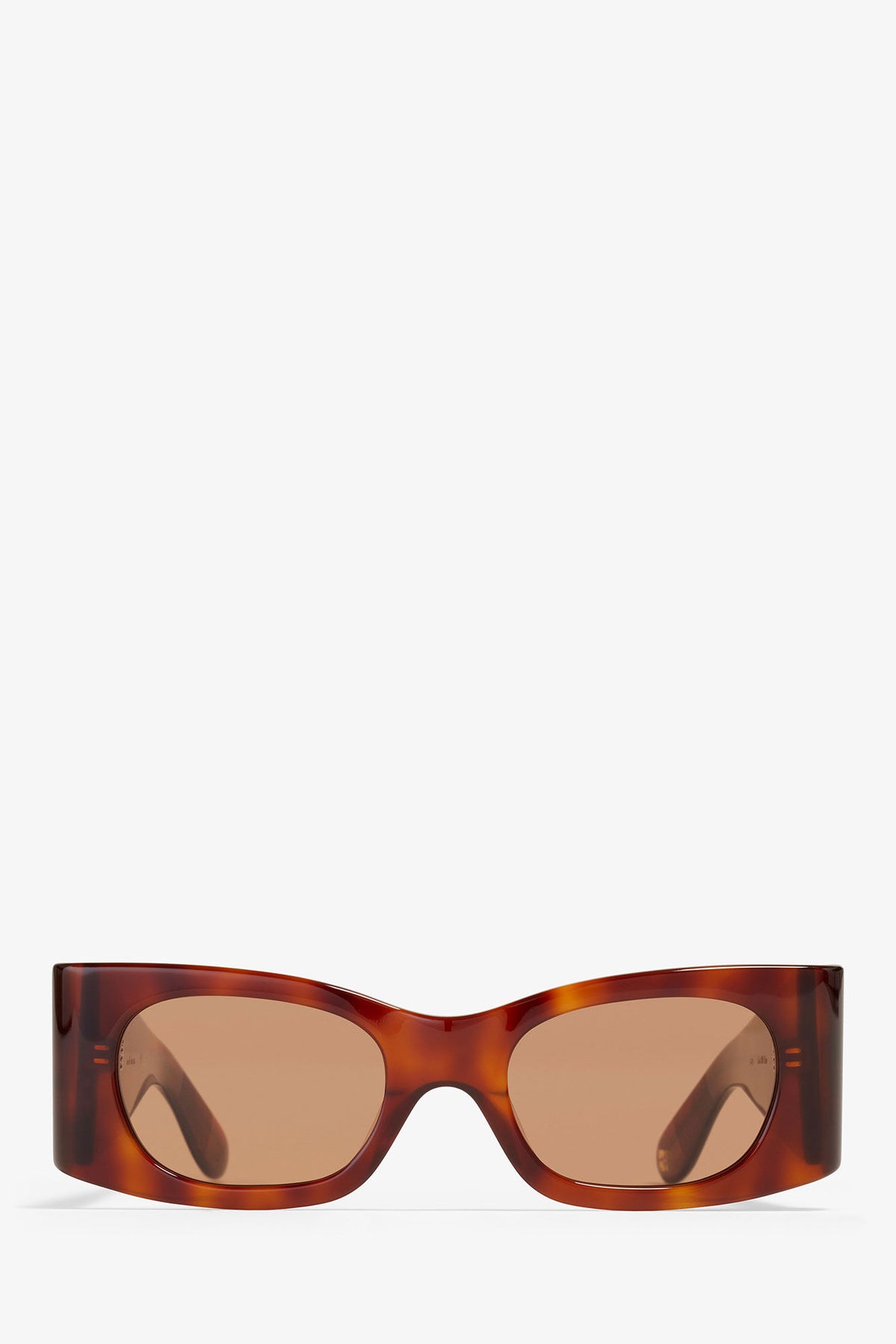 Tiger's Eye GANNI x Ace & Tate Tiger's Eye Kayla Sunglasses