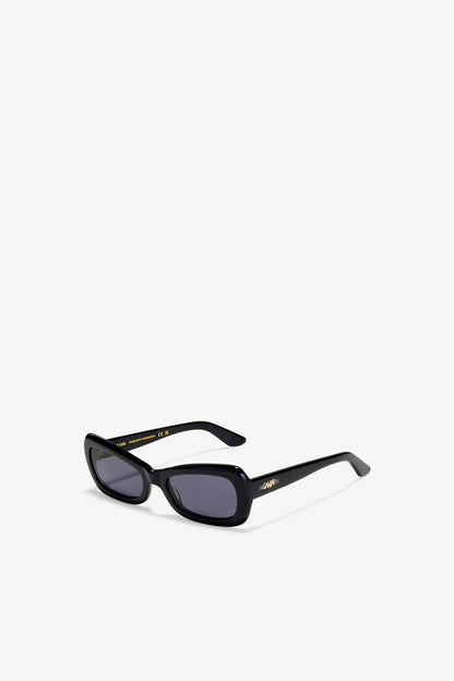 Black GANNI x Ace & Tate Brooke Sunglasses