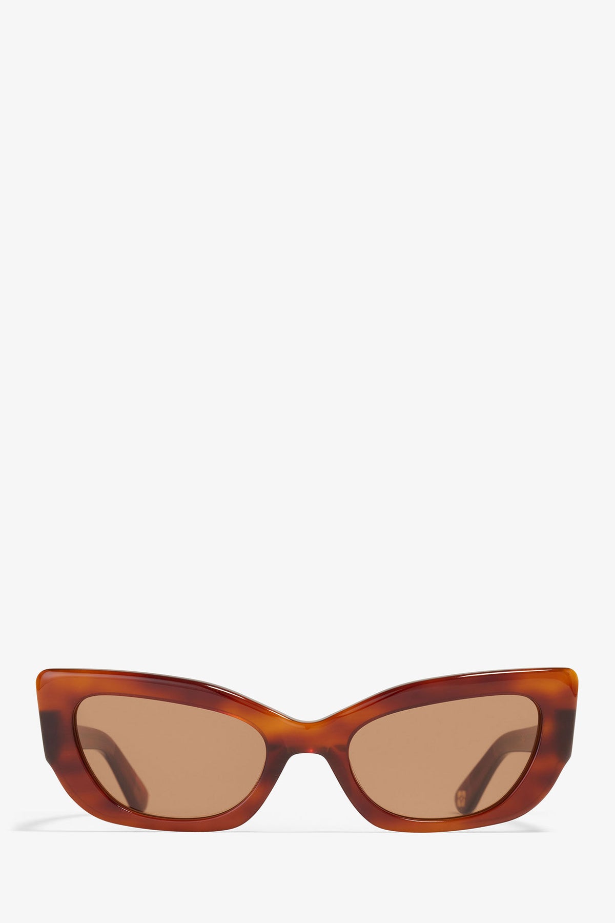 Tiger's Eye GANNI x Ace & Tate Tiger's Eye Sadie Sunglasses