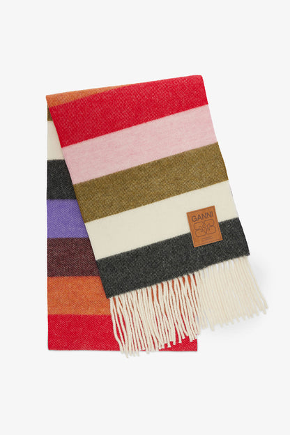 Wool Knit Scarf