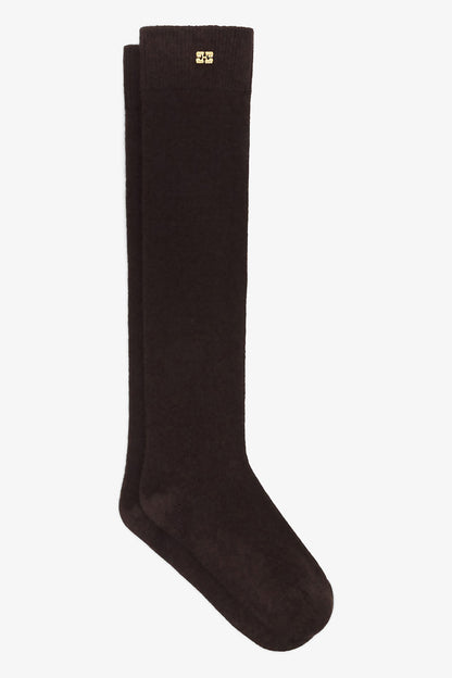 Wool Mix High Socks